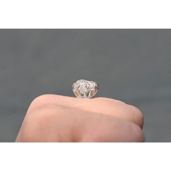 Unique Raw Gem Engagement Ring, Raw Stone Ring, Size 6 Engagement Ring, … - Picture 3 of 5